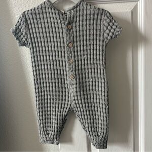 Quincy Mae Hayes Waffle Knit Romper